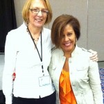 Michele Ruiz with Liz Strauss Michele Ruiz with Business Coach and Blogger Liz Strauss