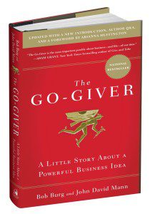 The Go-Giver Book by Bob Burg and John David Mann